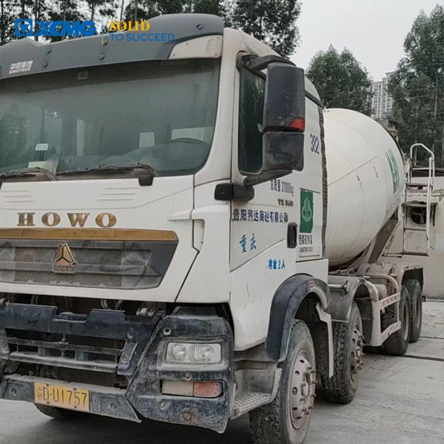 XCMG Official 12 m³ G4804B Used Mixer machines concrete concrete mixer truck price